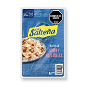 Ravioles Frescos de Jamon/Muzzarela Tasty La Salteña 450 gr