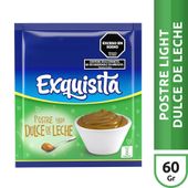 Postre Light de Dulce de Leche Exquisita 60gr