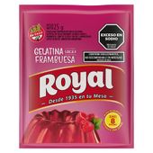 Gelatina de Frambuesa Royal 25 gr
