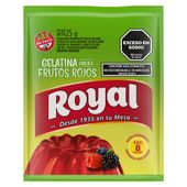 Gelatina Light Frutos Rojos Royal 25 gr