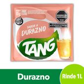 Jugo de Durazno con Vitamina C y D Tang 15 gr