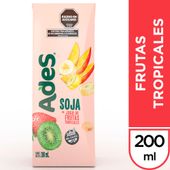 Jugo de Soja Tropical Ades 200 cc