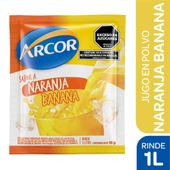 Jugo en Polvo Naranja/Banana Arcor 15 gr