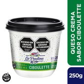 Queso Crema Ciboulette La Paulina 250 gr