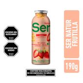 Yogur Frutilla Natur Ser 190 gr