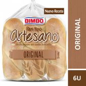 Pan para Pancho Artesano Nueva Formula Bimbo 240 gr