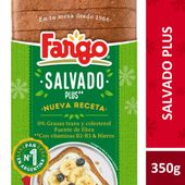 Pan Salvado Plus Nueva Formula Fargo 390 gr