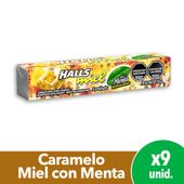 Caramelo Miel con Menta Halls 28 gr