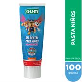 Crema Dental para Niños Paw Patrol Gum 100 gr