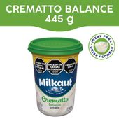 Queso Crema Crematto Fundido Balance Milkaut 445 gr