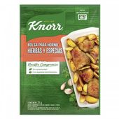 Bolsa para Horno Hierbas/Especias Knorr 21 gr