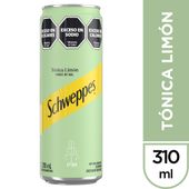Gaseosa Tonica Limon y Sal Schweppes 310 cc