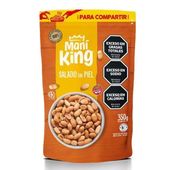 Mani Frito C/Piel Salado sin TAC Mani King 350 gr Doy Pack