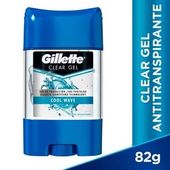 Antitranspirante Coolwave Clear Gel Gillette 82 gr