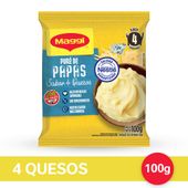 Pure de Papas Saborizado 4 Quesos Maggi 100 gr