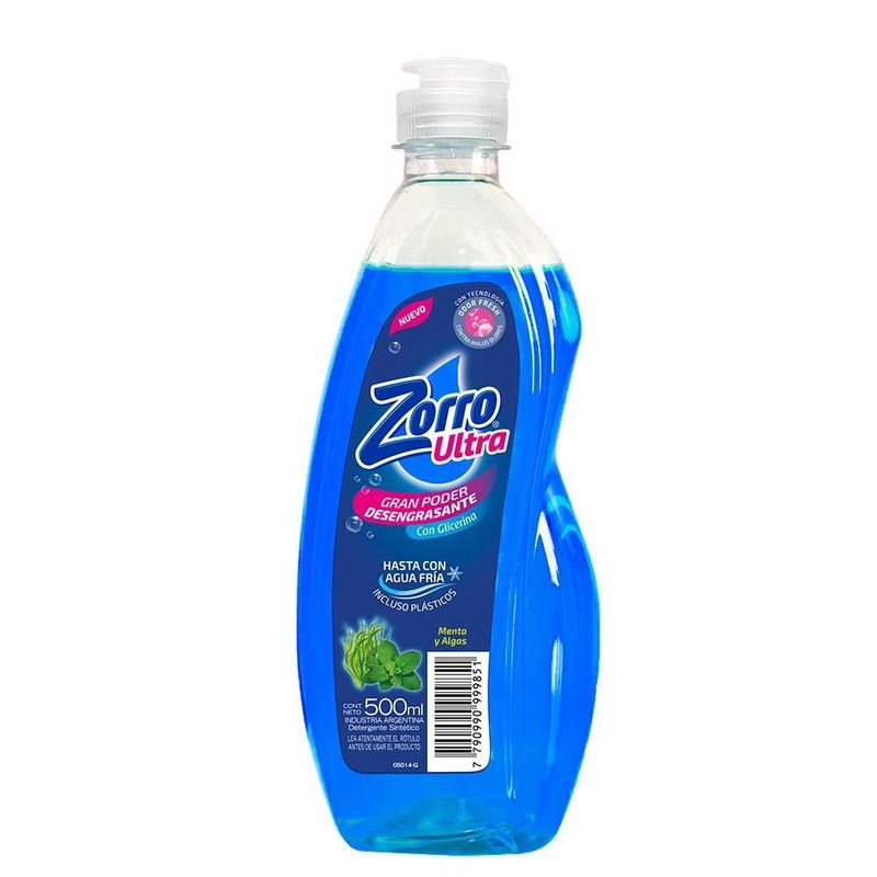 Lavavajilla-Ultra-Menta-Y-Alga-con-Glicerina-Zorro-500cc-1-14777