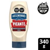 Salsa Aderezo Picante SQZ Hellmanns 340 gr