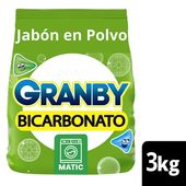 Jabon en Polvo Matic Baja Espuma Limon Granby 3 kg