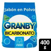Jabon en Polvo Lavado a Mano Limon Granby 400 gr