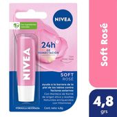 Protector Labial Soft Rose Nivea 4.8 gr