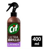 Lustramuebles Ultra Brillo Lavanda Cif Gatillo 400 ml