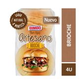 Pan para Hamburguesa Brioche Artesano Nueva Formula Bimbo 240 gr Bimbo