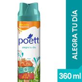 Desodorante Aerosol Extra Fragancia Alegra tu Dia Poett 360 cc