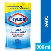 Limpiador de Baño Activo Original Ayudin Repuesto Doy Pack 900 cc