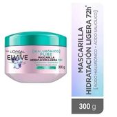 Crema Tratamiento Capilar Hialuronico Pure Elvive 300 cc