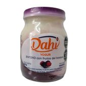 Yogur Batido Entero con Frutos del Bosque Dahi 190 gr