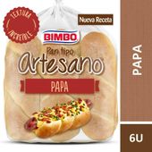 Pan para Pancho de Papa Artesano Bimbo 240 gr