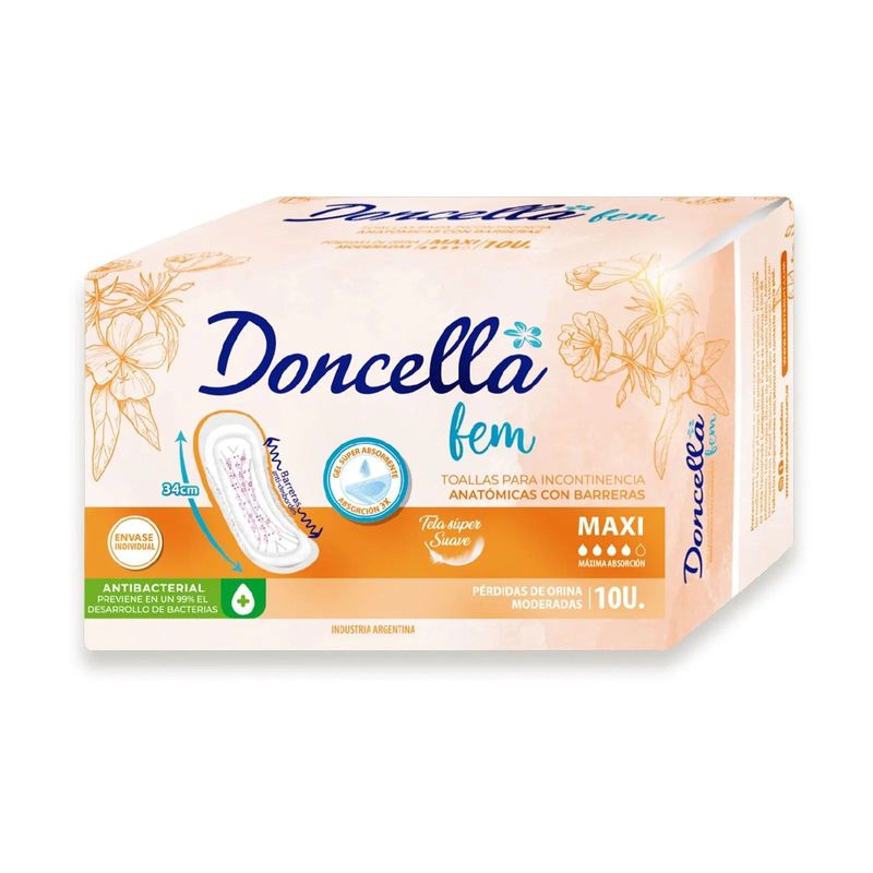 Toalla-para-Incontinencia-con-Barreras-Maxi-Doncella-10U-1-14051