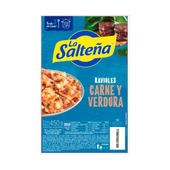 Ravioles Frescos de Carne y Verdura La Salteña 450 gr