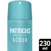 Desodorante Aqua Patrichs 230 ml