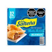 Tapas Empanada Hojaldre Mas Crocante La Salteña 12 un 330 gr