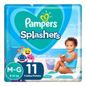 Pañales para Agua S4 Splashers Pampers 11U