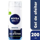 Gel de Afeitar Sensitive Nivea 200Ml