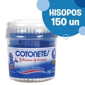 Cotonetes Johnson Pote 150U