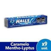 Caramelo Mentho Lyptus Halls 25.2 gr