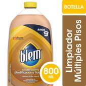 Limpia Pisos Plastificados/Flotantes Almendra Blem 800 cc