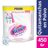 Quitamanchas en Polvo White Vanish Doy Pack 450 gr