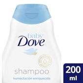 Shampoo Hipoalargenico Humectacion Enriquecida Baby Dove 200 ml