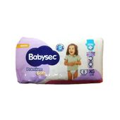 Pañales Premium Soft Babysec XG 8U