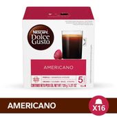 Cafe en Capsula Americano Nescafe Dolce Gusto 16U 128 gr