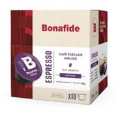 Cafe en Capsulas Espresso DGC Bonafide 60gr 10 capsulas