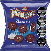 Galletitas de Chocolate Rellenas Mini Pitusas 160 gr