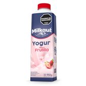 Yogur Bebible Frutilla Milkaut tetrabrick 950 gr