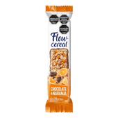 Barrita de Cereal Chocolate y Naranja Flow 24 gr