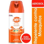 Repelente en Aerosol Family Off 170 cc