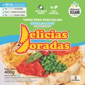 Tapa Pascualina Light Bajo Sodio Veganas Delicias Doradas 330 gr 12U